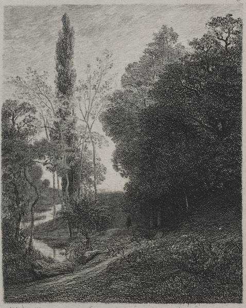 Banks of the River Cousin 1850