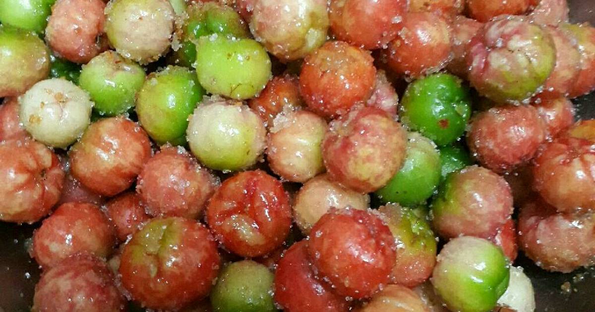 Sơ ri trộn muối ớt