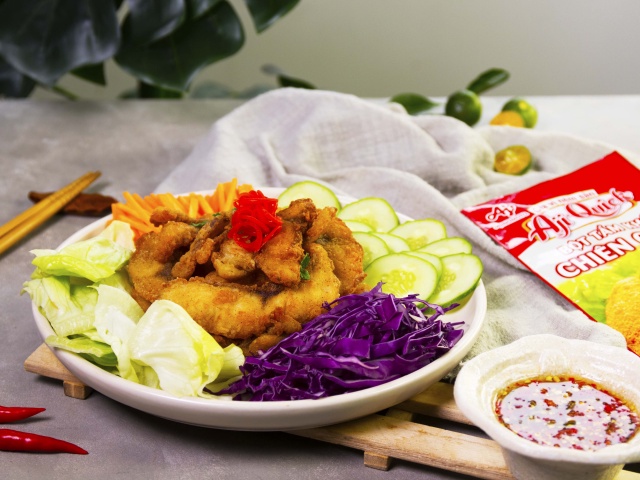 Cá Điêu HồNg Chiên XốT TắC