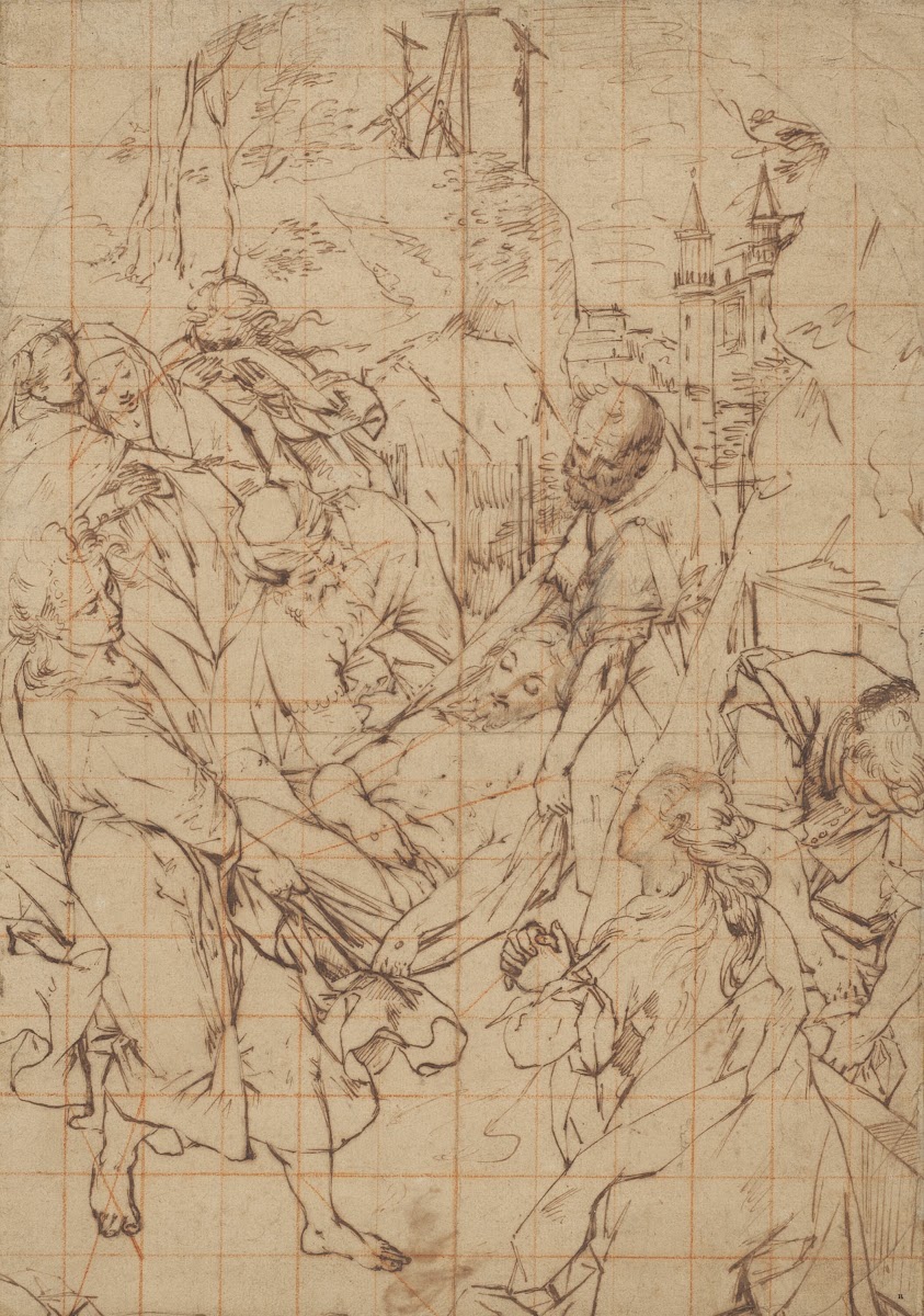 The Entombment Of Christ 1579 93