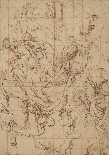 The Entombment Of Christ 1579 93