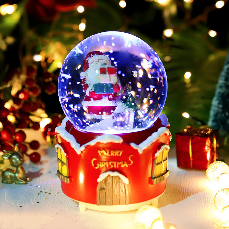 Decorative Christmas Bauble Music Box Set