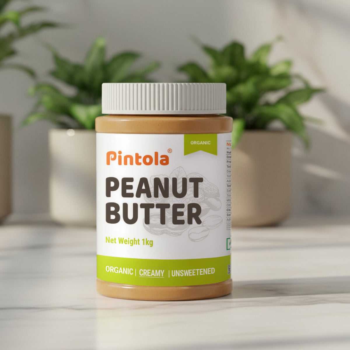 Pintola All Natural Organic Peanut Butter