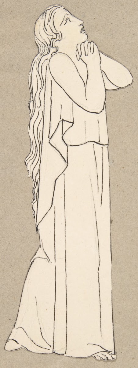 Design for large fireplace white tiles produced in Wedgwoods factory 19th centur