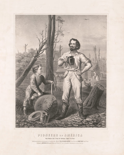 Pioneers Of America Westward The Star Of Empire Takes Its Way 1897