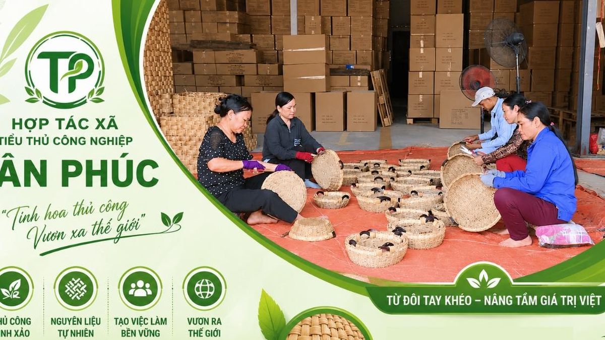 Hành trình vươn xa của HTX Tân Phúc từ sợi cói quê hương - Tạp chí Vnbusiness