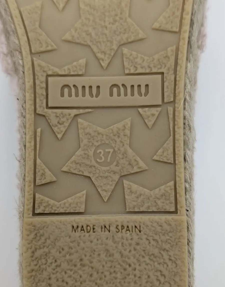 Espadrillas Miu Miu Rosa – Image 11