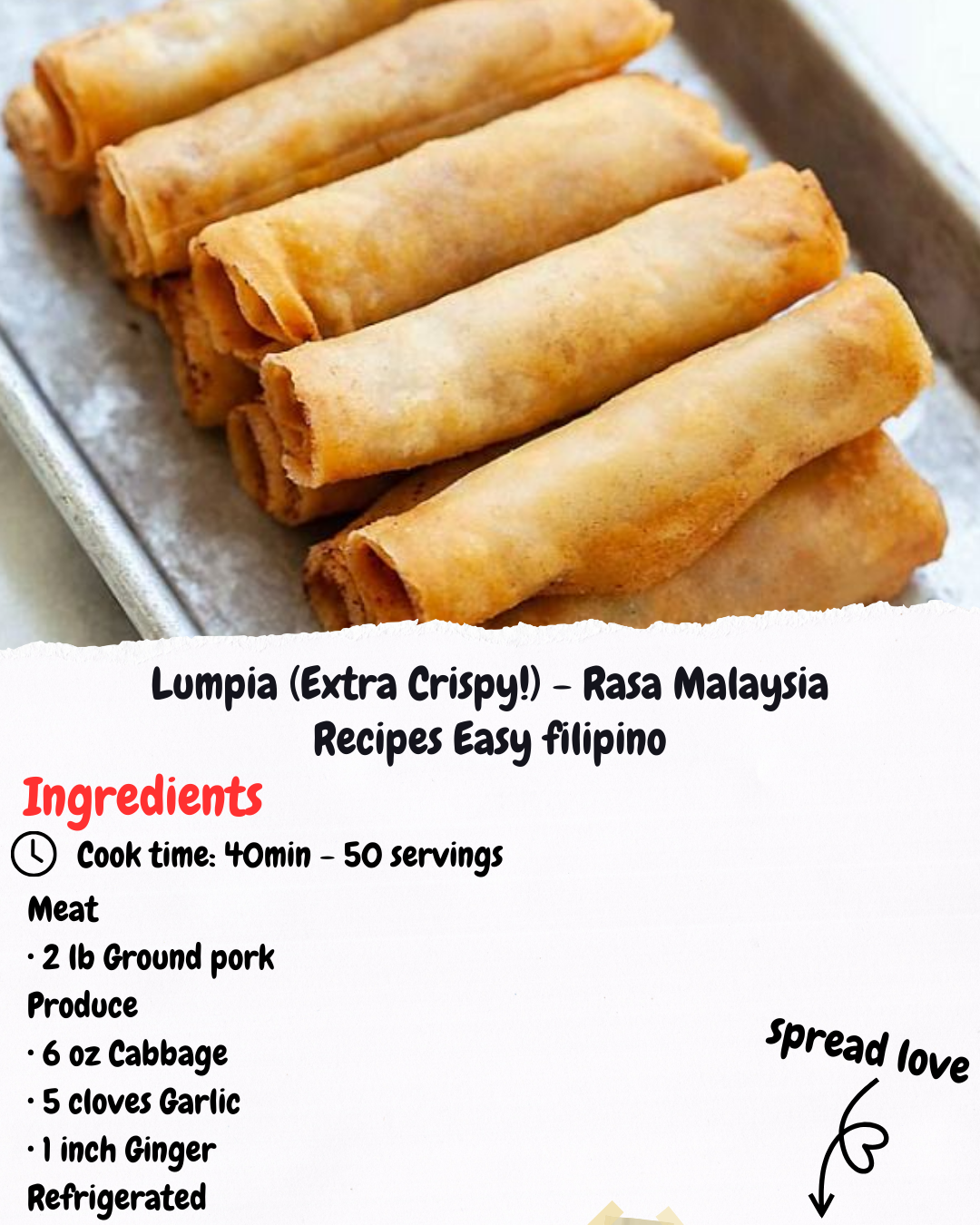 Lumpia (Extra Crispy!) - Rasa Malaysia Recipes Easy filipino