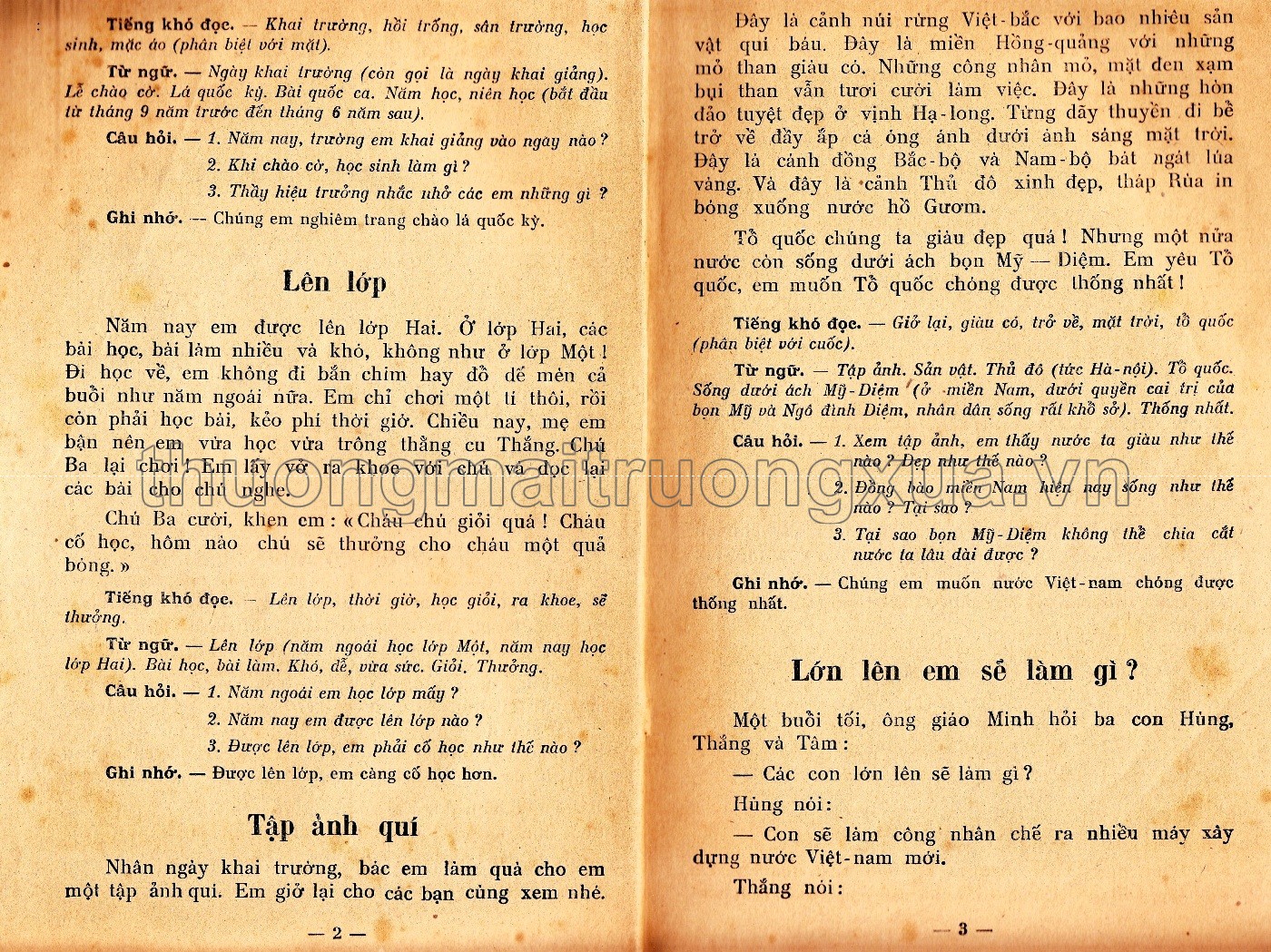 Tập đọc lớp 2 (tập 1 - 1958) - Trang 53