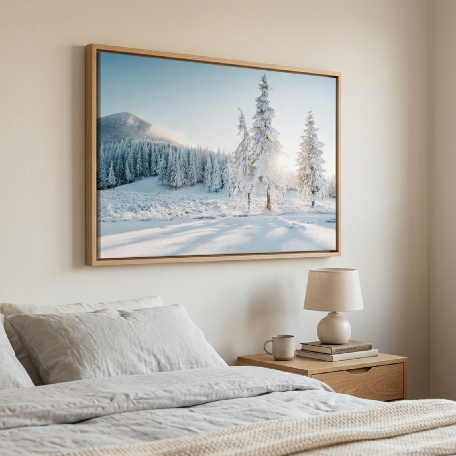 Winter Whisper Canvas Prints | Serene Snowscapes - Image 3