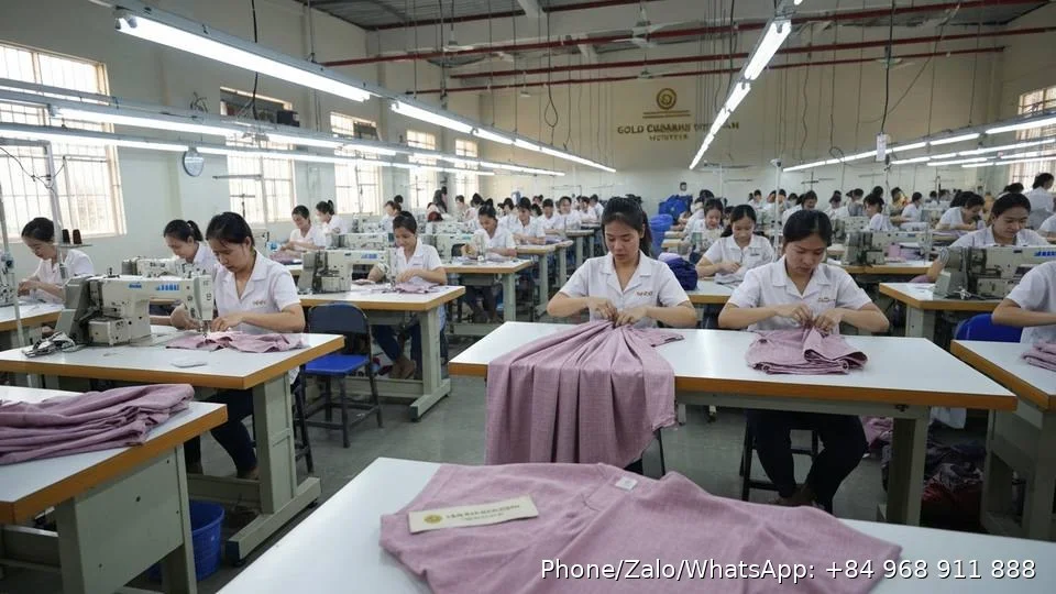 Custom Clothing Manufacturer - Gold Garment Vietnam
