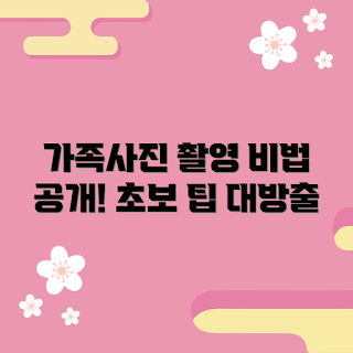 가족사진잘찍는곳 내돈내산, 가족사진 촬영 팁, 가족사진 촬영 장소, 초보자 가족사진, 가족사진 준비 방법