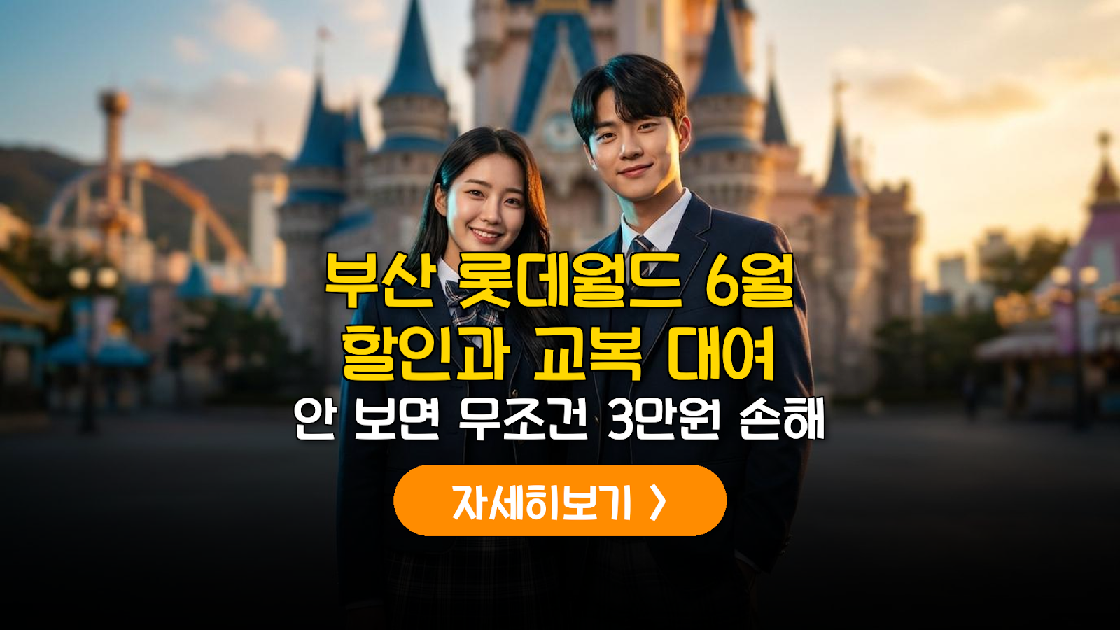 2026년 6월 부산 롯데월드 할인 및 교복 대여 가이드