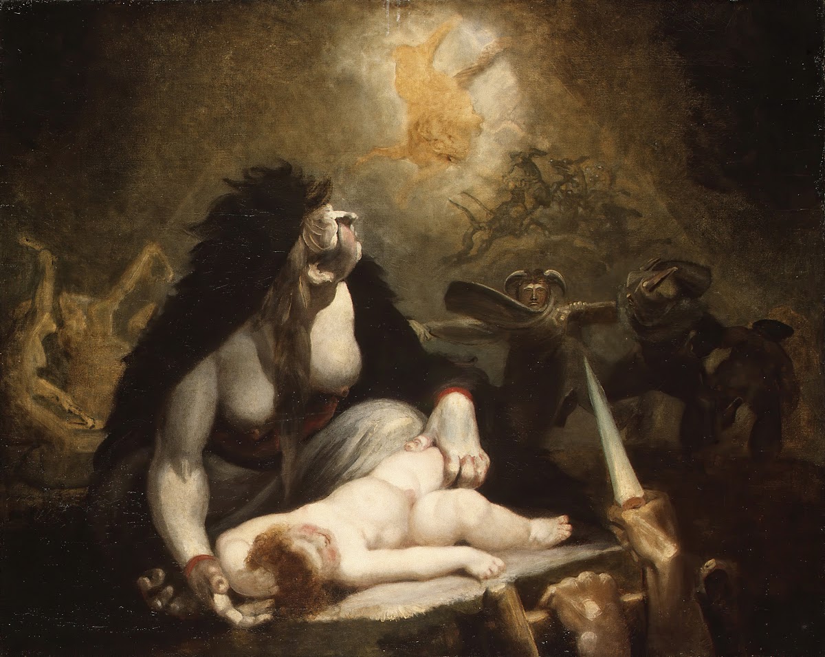 The Night Hag Visiting Lapland Witches 1796