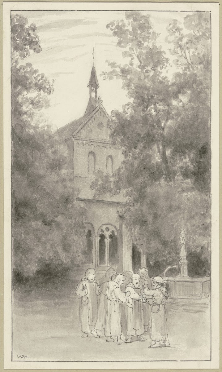 Diethers Aufbruch nach Speyer ca 1884