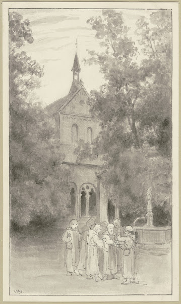 Diethers Aufbruch nach Speyer ca 1884