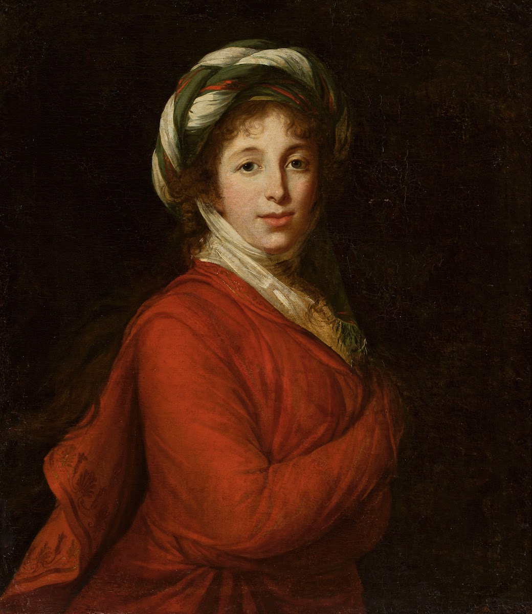 Portrait of a woman in a turban 1802 1805