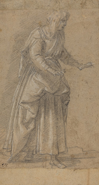Woman Walking to the Right