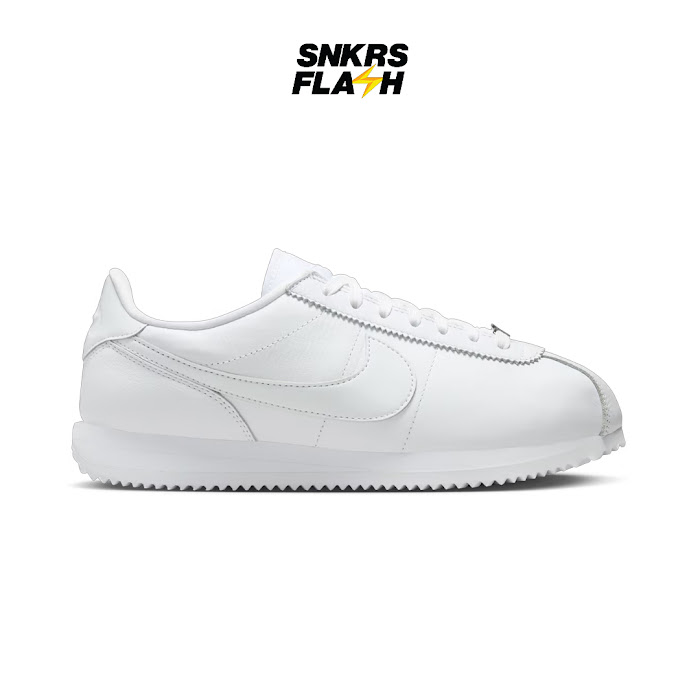 NIKE CORTEZ 23 PREMIUM TRIPLE WHITE - Size 42.5