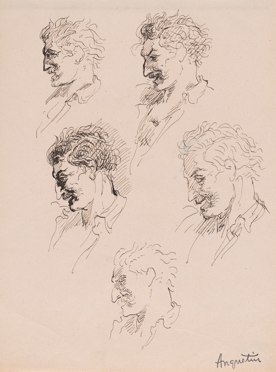 Head Studies 1880s