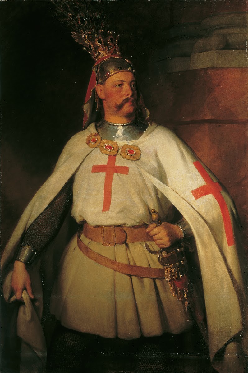 Erzherzog Leopold als Kreuzritter 1863