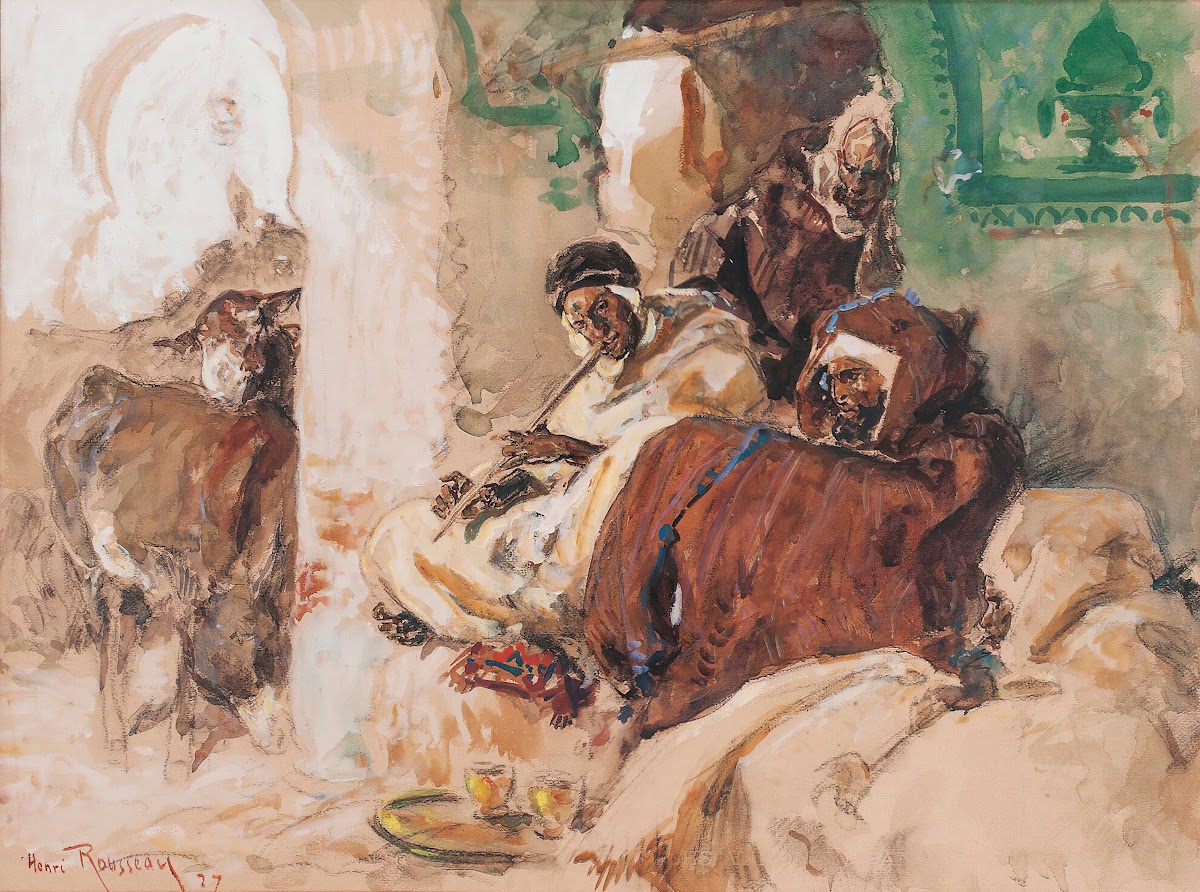 Smokers Resting 1927
