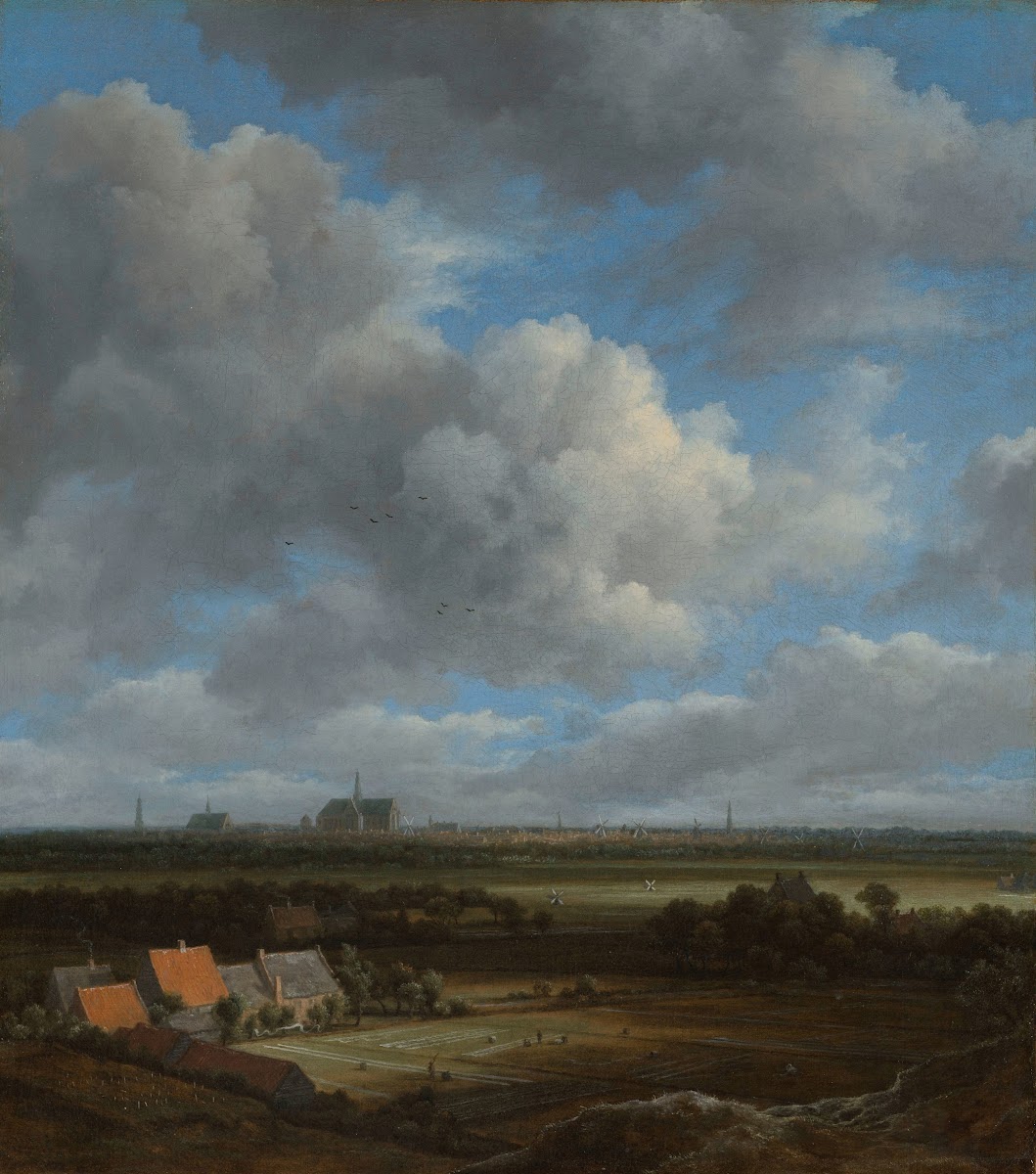 View of Haarlem from the Northwest with the Bleaching Fields in the Foreground c