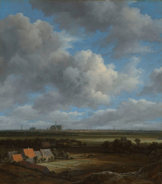 View of Haarlem from the Northwest with the Bleaching Fields in the Foreground c