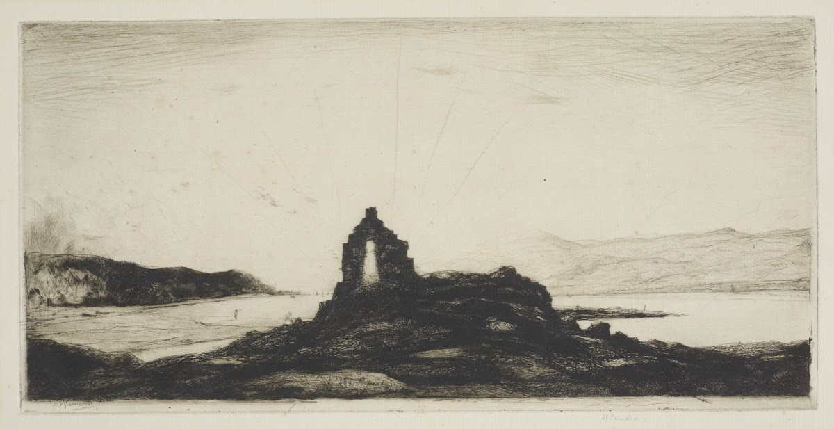 Killundine Castle Sound of Mull Argyll 1929