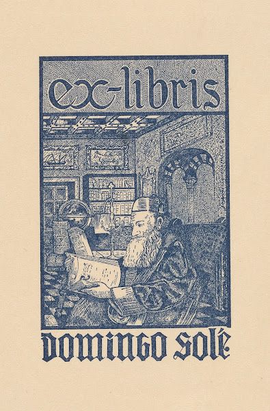 Ex libris van Domingo Solé