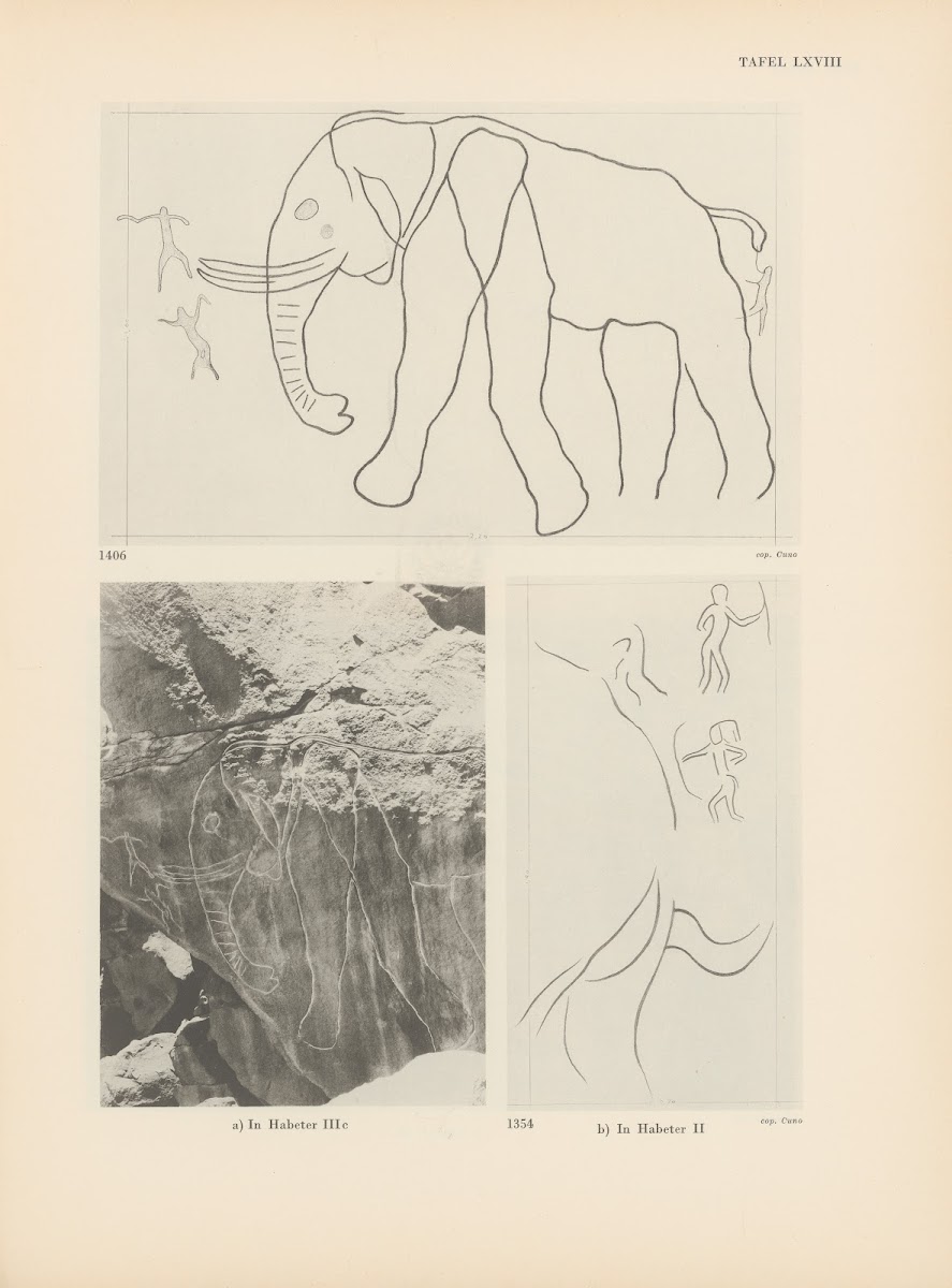 Ekade Ektab die Felsbilder Fezzans Pl63 1937