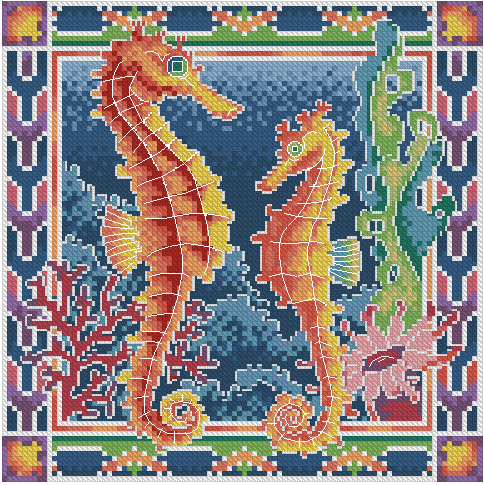 CMP PUSH573 Sea Horses