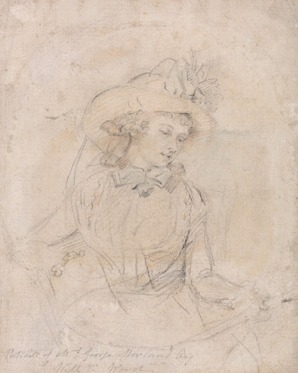 Portrait Study of Mrs George Morland
