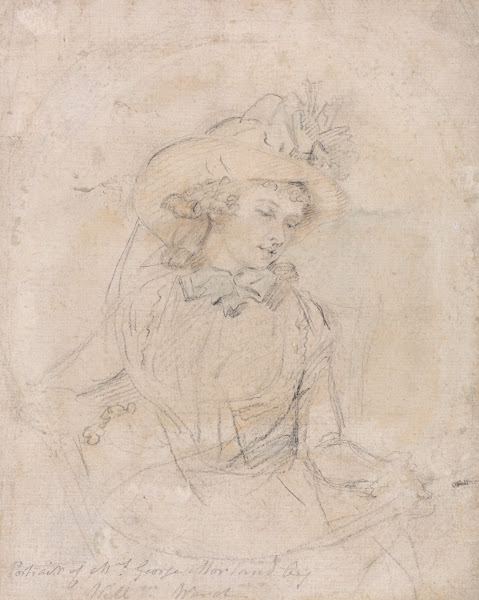 Portrait Study of Mrs George Morland