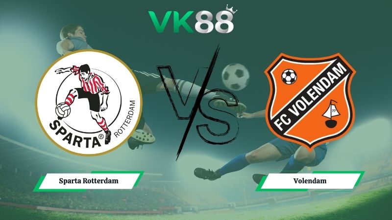 soi kèo Sparta Rotterdam vs Volendam 03h00 ngày 16/01/2026