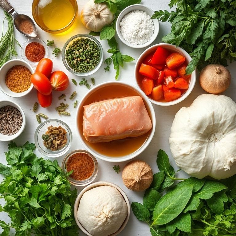 Ingredients for Quick & Easy Delicious Spring Minestrone Soup to Brighten Your Day