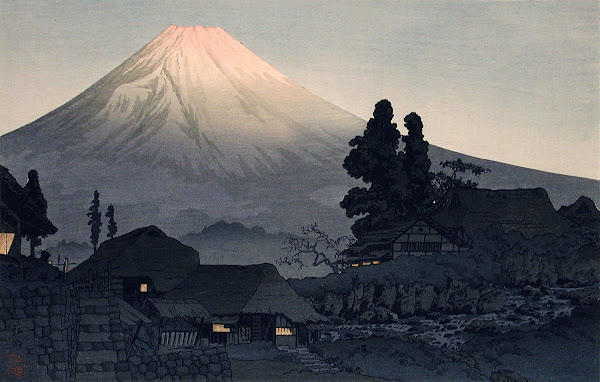Mount Fuji From Mizukubo 1932