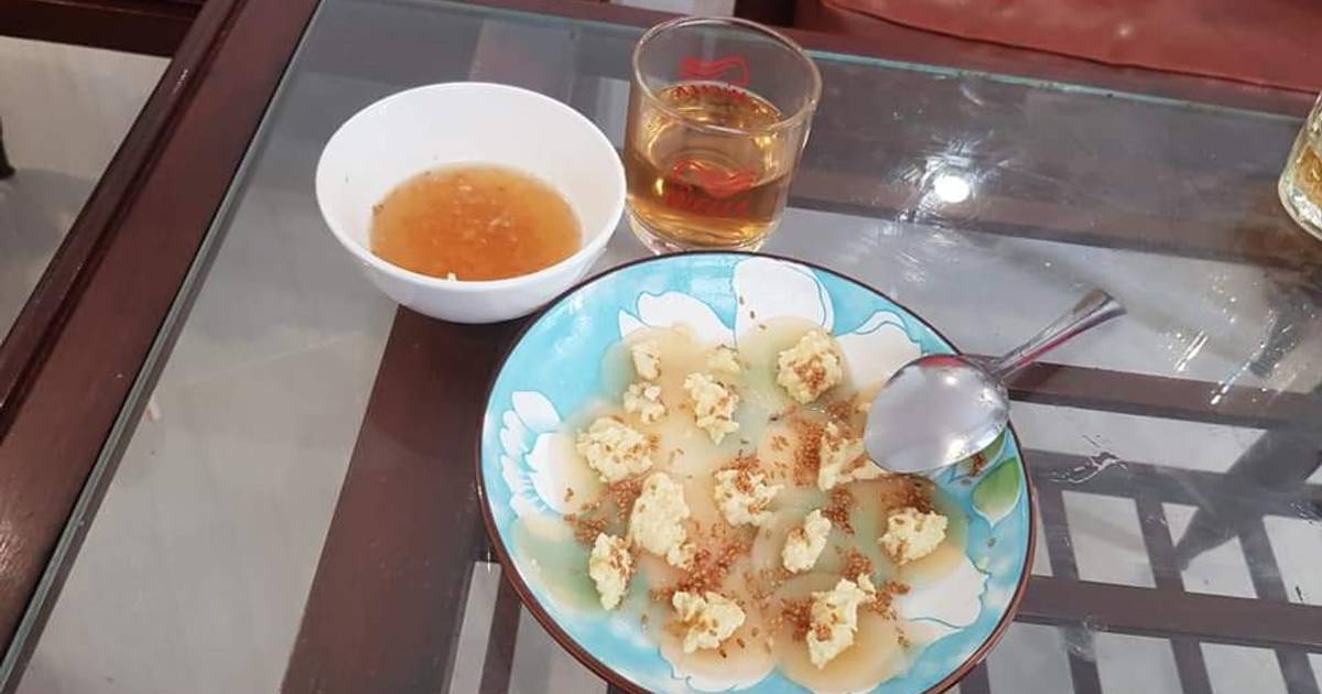 Bánh bèo chay siêu đơn giản