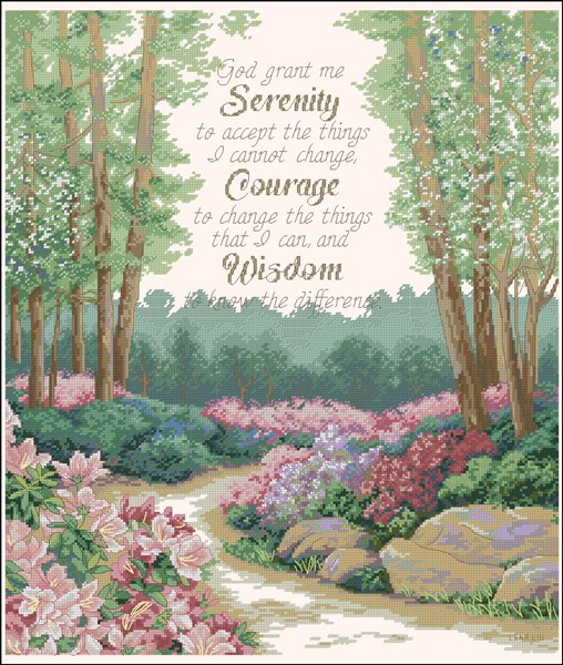 DIM35162 Serenity Courage And Wisdom