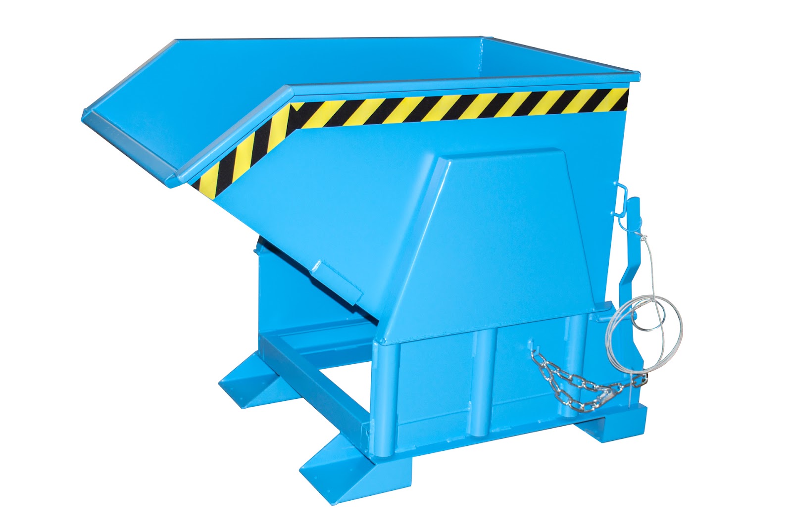 Kiepcontainer BK 50, gelakt, Lichtblauw