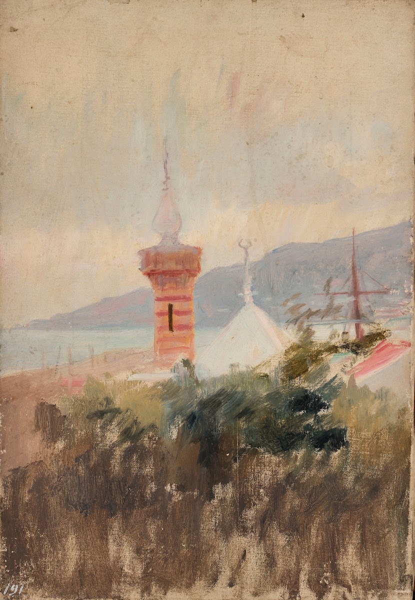 Mosque in Alupka From the journey to Crimea between 1887 and 1899