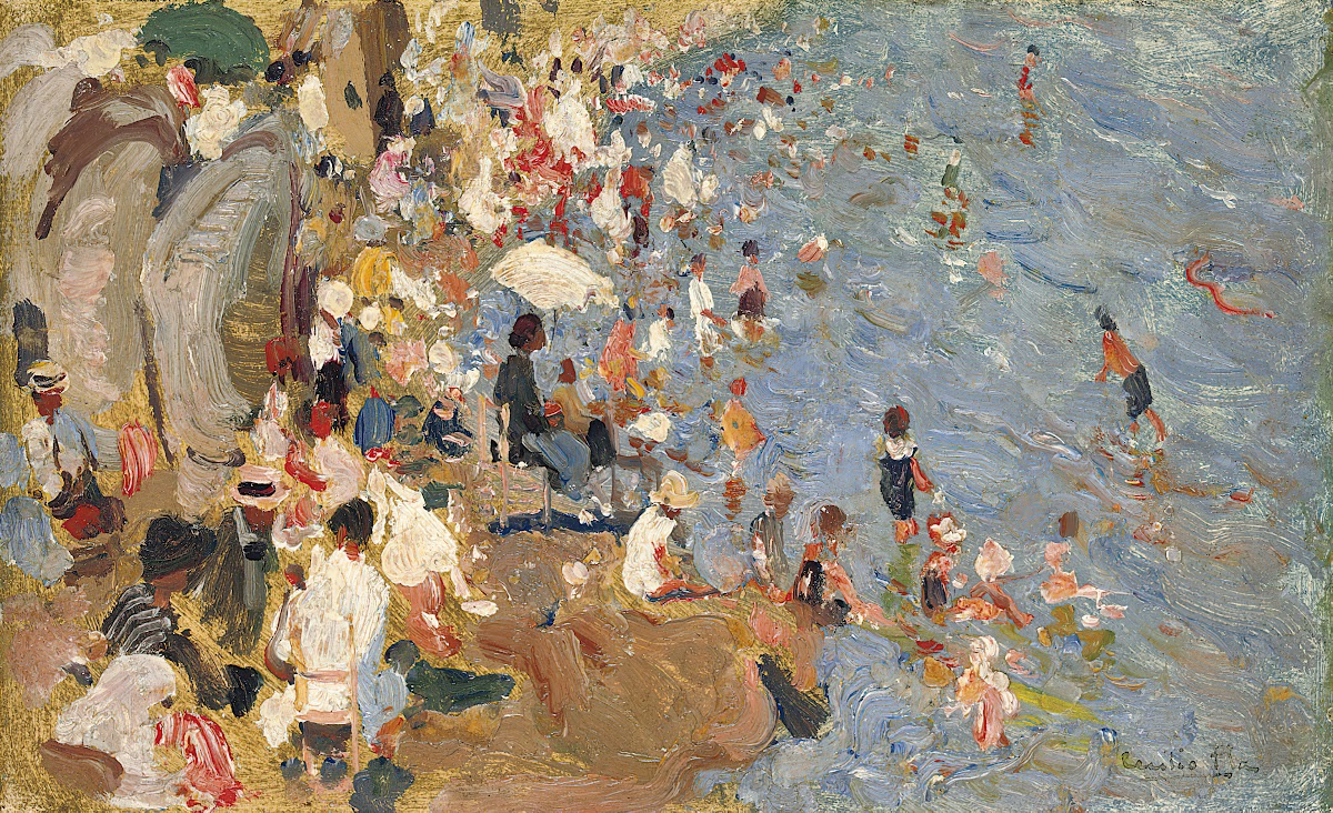La PlayaFigures On The Beach