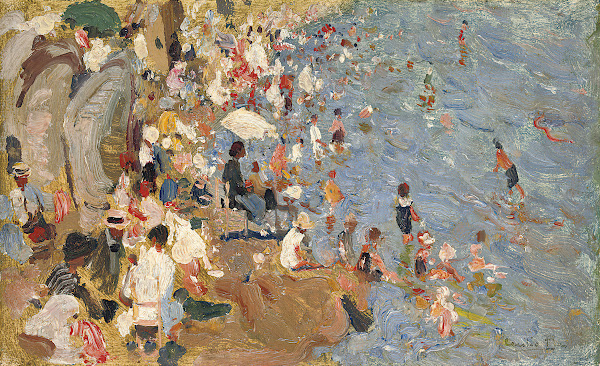 La PlayaFigures On The Beach