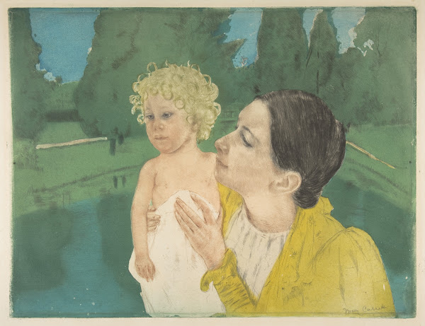 By the Pond circa 1896