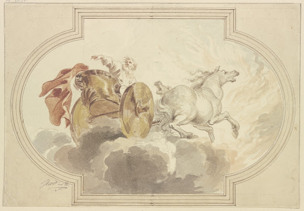Elias fährt gen Himmel ca 1726