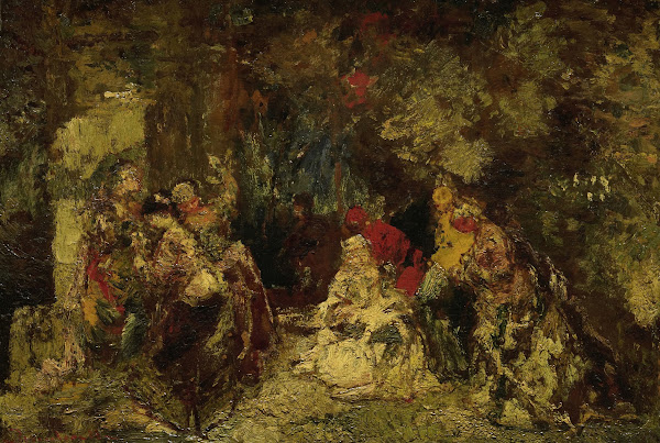 Women in a forest 1870   1886