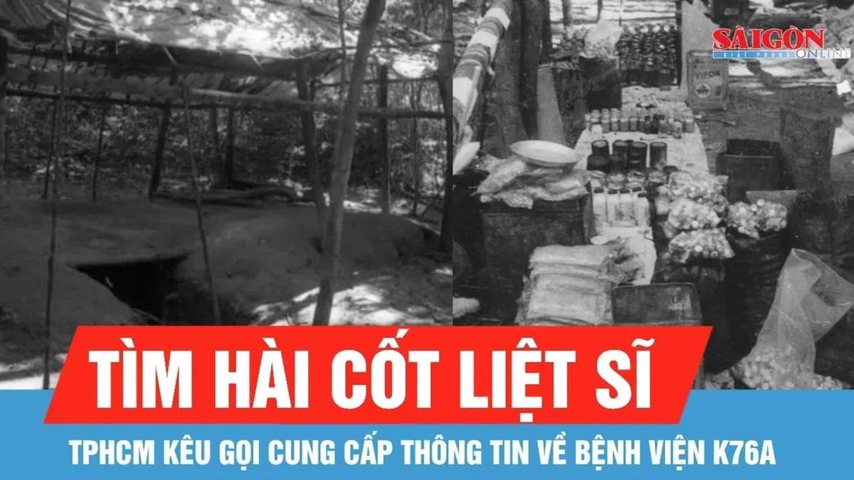 TPHCM: Kêu gọi cung cấp thông tin về Bệnh viện K76A để tìm hài cốt liệt sĩ - Báo Sài Gòn Giải Phóng