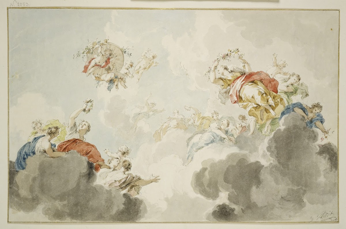 Flora and Zephyr ca 1746