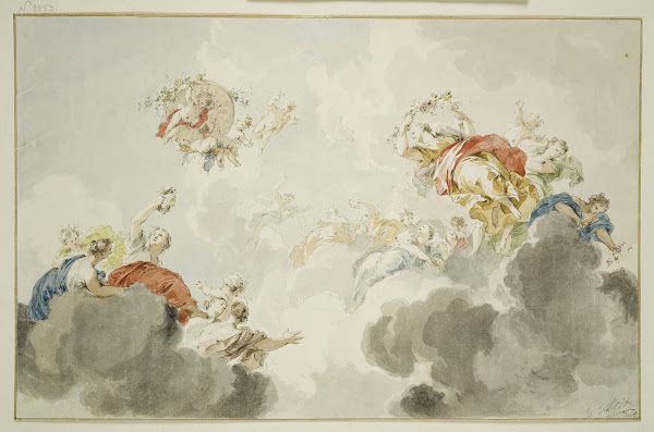 Flora and Zephyr ca 1746