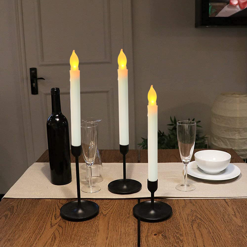 LED Taper Candles with Remote Control